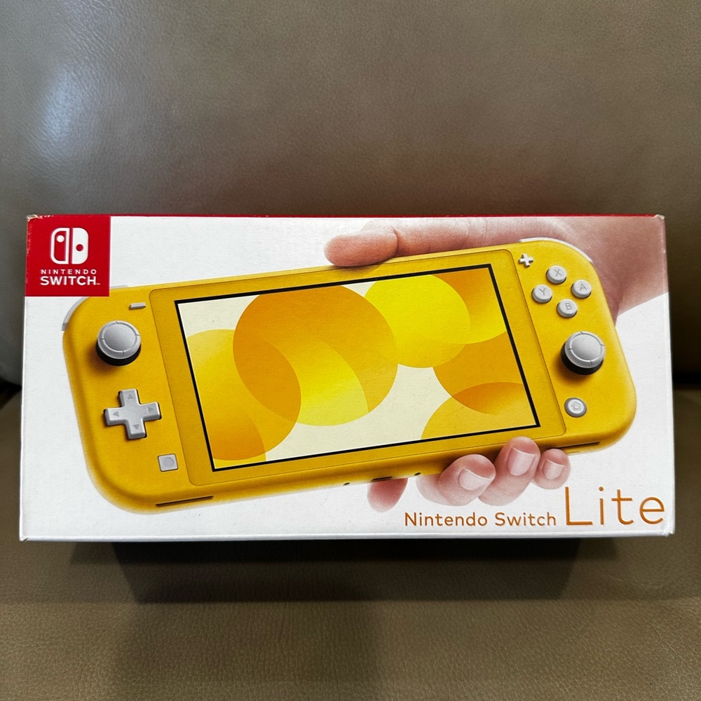 Nintendo Switch Lite Handheld Console - Bright Yellow